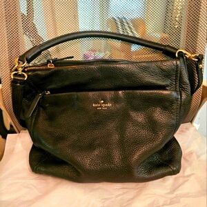 Kate Spade Large - Cobble Hill Black Leather Women's Handbag Crossbody